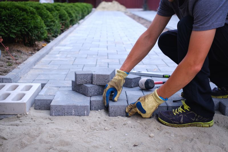 Sandstone Pavers Installation in Boston, MA